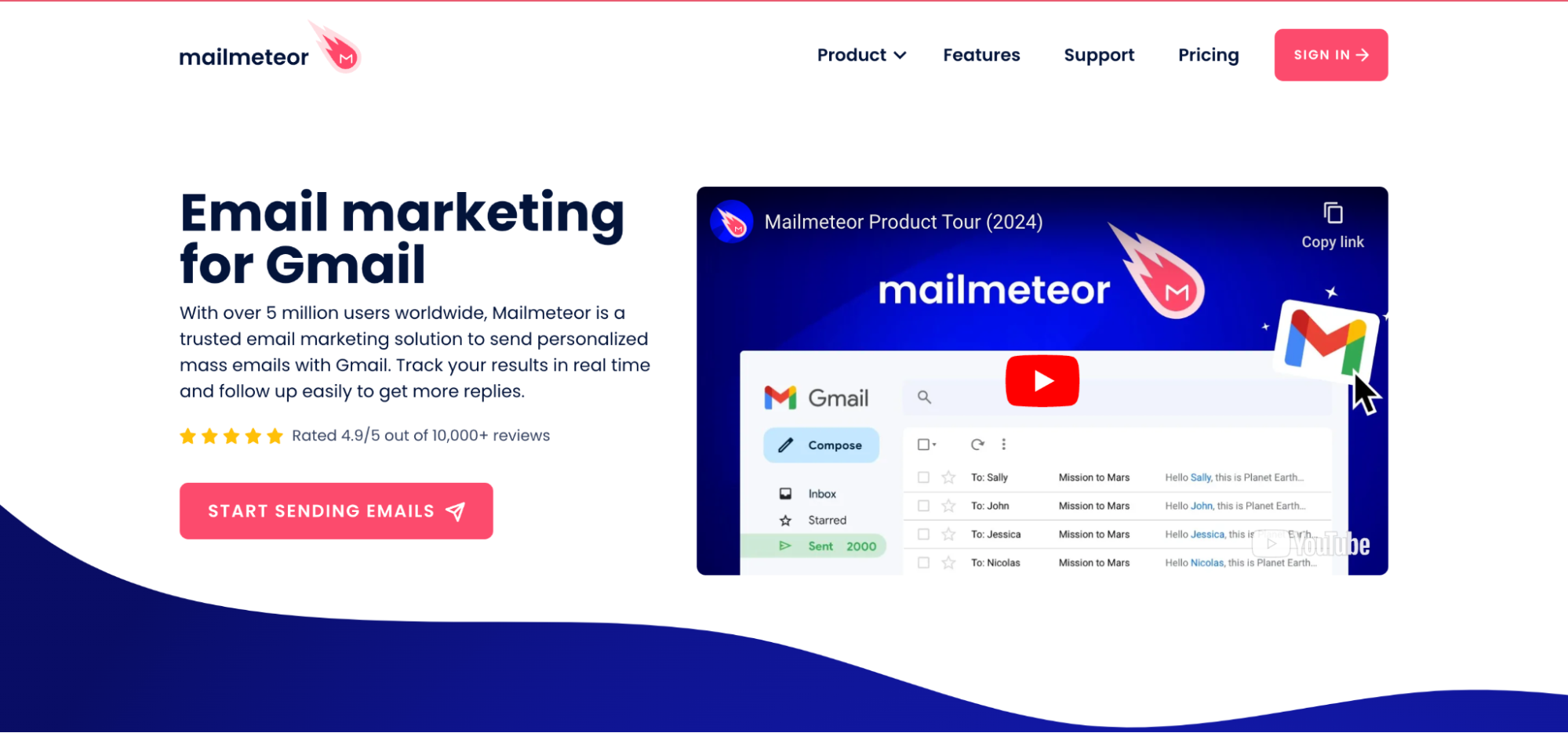 Mailmeteor - email marketing for gmail